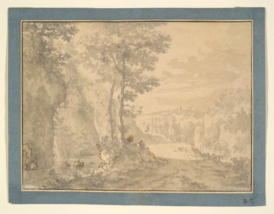 Scena boschiva da Willem de Heusch