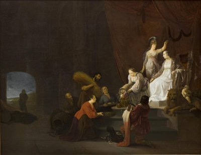 Allegoria della pace. Pax incoronata da Minerva da Willem de Poorter