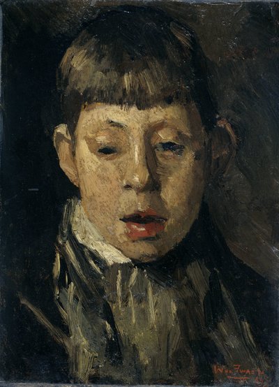 Testa di ragazzo da Willem de Zwart