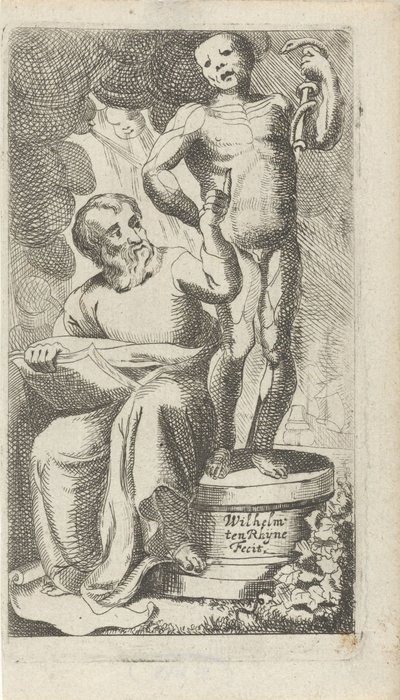 Illustrazione per la pagina del titolo del libro 