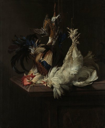 Natura morta con pollame da Willem van Aelst