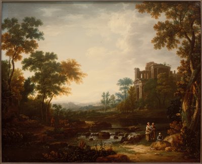 Paesaggio con rovine e figure da Willem van Bemmel