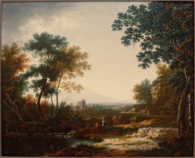 Paesaggio con rovine e figure da Willem van Bemmel