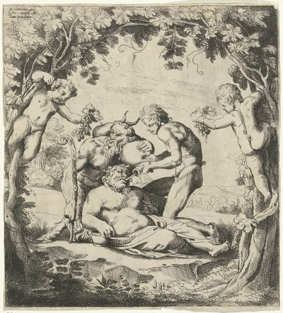 Bacco che beve da Willem van Haecht (II)