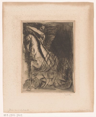 San Giorgio e il drago da Willem van Konijnenburg (signed by artist)