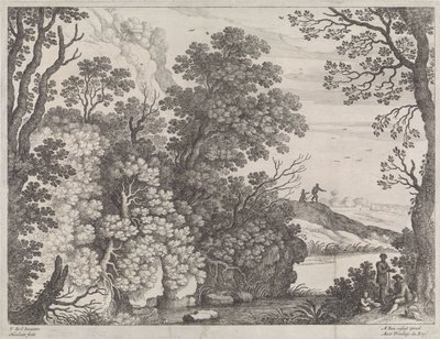 Paesaggio boschivo da Willem van Nieulandt (II)