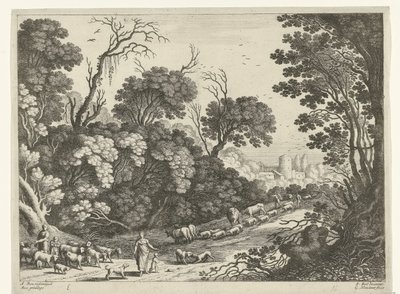 Pastori con il gregge da Willem van Nieulandt (II)