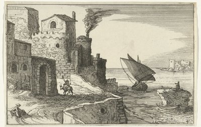 Villaggio costiero da Willem van Nieulandt (II)