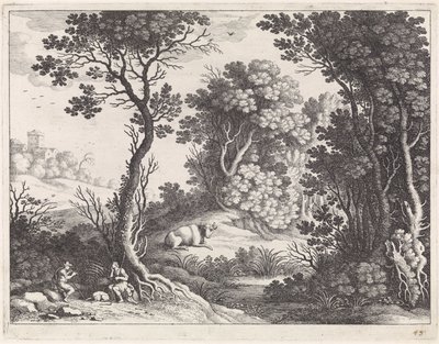 Mercurio, Argo e Io da Willem van Nieulandt (II)