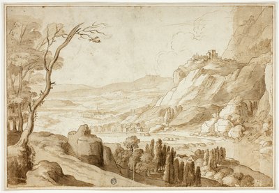 Paesaggio del Reno da Willem van Nieuwlandt II