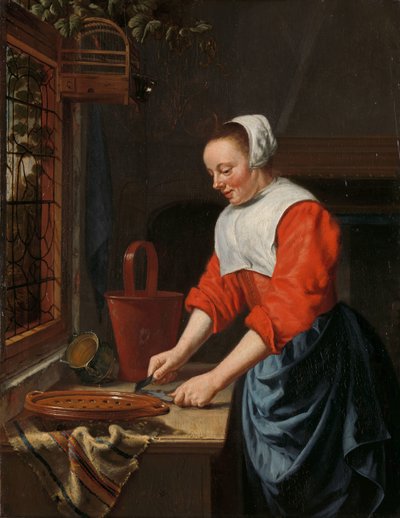 La serva da Willem van Odekercken (attributed to)