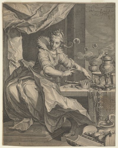 Allegoria della ricchezza e del lusso, 1611 da Willem van Swanenburgh