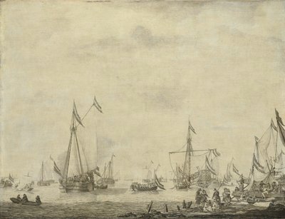 Yacht reale e yacht di stato salpano da Moerdijk con a bordo Carlo II, re d