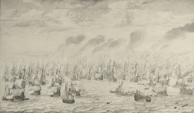 La Battaglia di Terheide da Willem van de Velde (I)