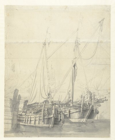 Due barche postali da Willem van de Velde (I)