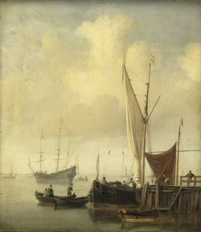 Un porto da Willem van de Velde (II)