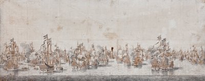 Battaglia di Fehmarn da Willem van de Velde