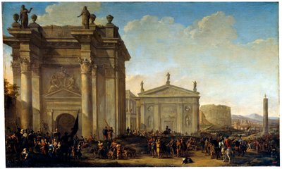 Un corteo trionfale da Willem van de Velde the Younger