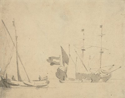 Un boeier a un molo e una nave olandese all