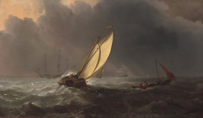 Prima della tempesta da Willem van de Velde the Younger