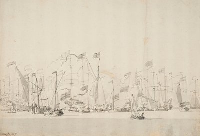 Parata fluviale sul Y ad Amsterdam in onore del Principe d