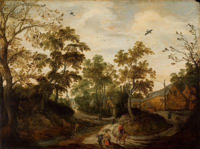 Veduta di un Villaggio da Willem van den Bundel