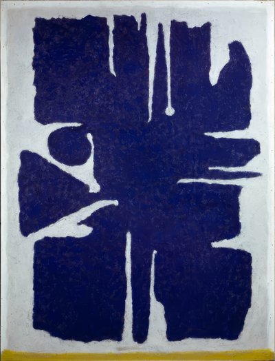 Aru blu scuro da Willi Baumeister