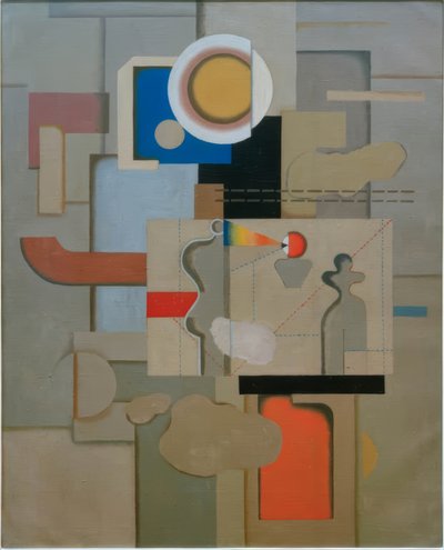 Foto in studio da Willi Baumeister