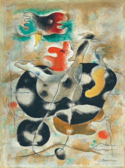 Eidos galleggiante da Willi Baumeister