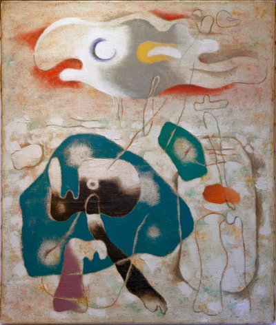 Eidos con grande ameba da Willi Baumeister