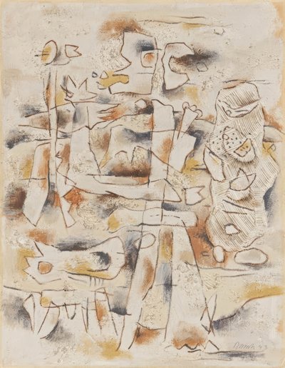 Paesaggio roccioso da Willi Baumeister