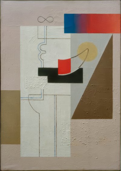 Figura con colori prismatici da Willi Baumeister