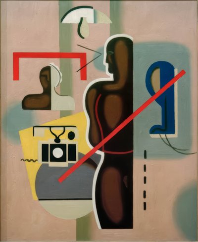 Figura e telefono da Willi Baumeister