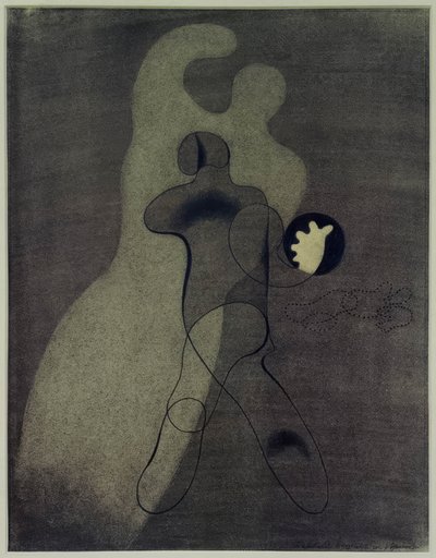 giocatore di pallamano da Willi Baumeister