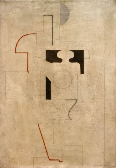 M 2 su grigio da Willi Baumeister