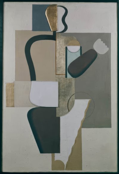 Quadro murale con metalli da Willi Baumeister