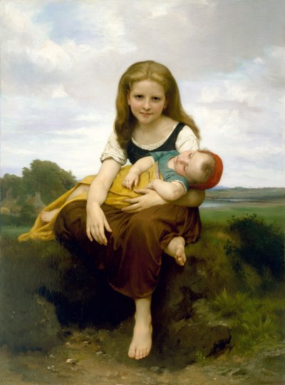 La Sorella Maggiore da William Adolphe Bouguereau