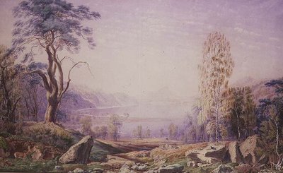 Loch Garry, Invernesshire, Autunno 1856 da Joseph Mallord William Turner