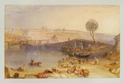 Vista del castello di St. Germain-en-Laye ... da William (1789-1862) Turner