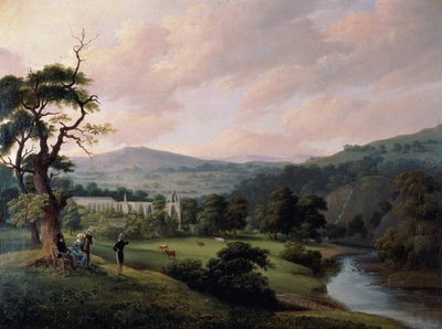Abbazia di Bolton dal fiume Wharfe da Joseph Mallord William Turner