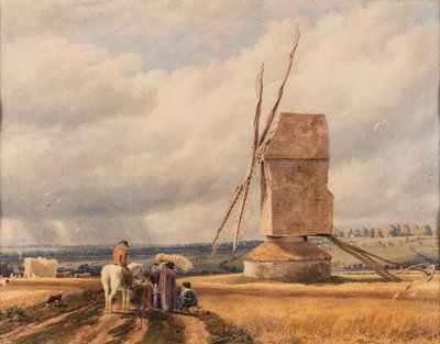 Il vecchio mulino, data sconosciuta da William (1789 1862) Turner
