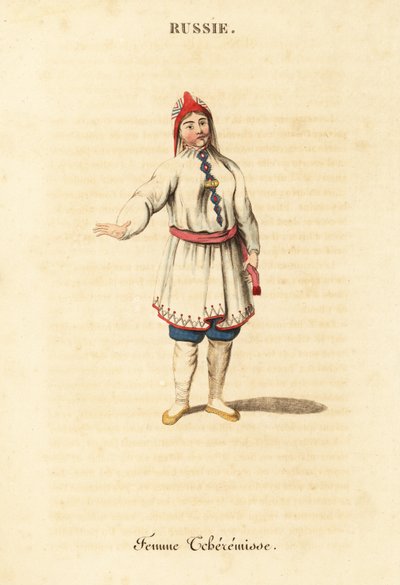 Abito estivo di una donna Mari da William (after) Alexander
