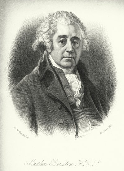 Matthew Boulton, FRS (incisione) da William (after) Beechey
