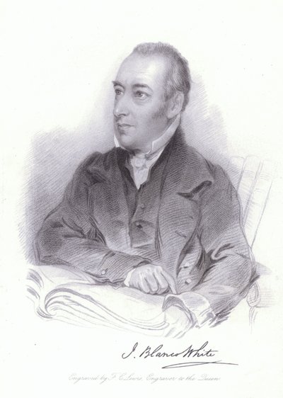 Joseph Blanco White, teologo e poeta spagnolo da William (after) Behnes