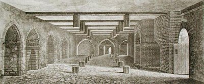Cantina del Complotto della Polvere da Sparo sotto il Palazzo di Westminster da William (after) Capon