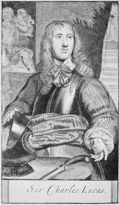 Sir Charles Lucas, c.1645 da William (after) Dobson