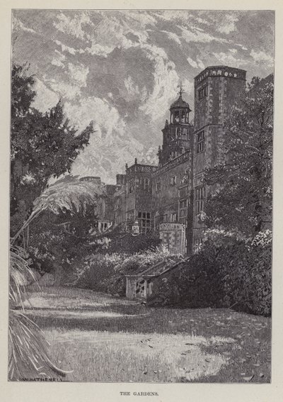 Hatfield House, i giardini da William (after) Hatherell