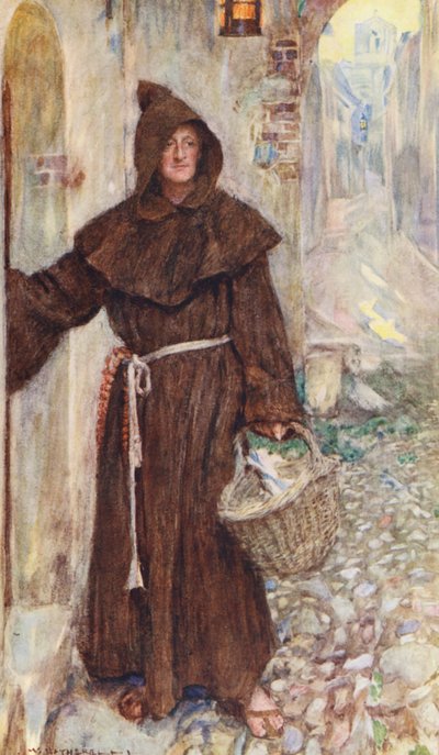 Romeo e Giulietta di Shakespeare: Atto II, Scena III da William (after) Hatherell