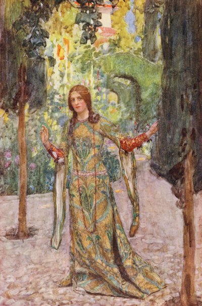 Romeo e Giulietta di Shakespeare: Atto II, Scena V da William (after) Hatherell