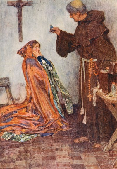 Romeo e Giulietta di Shakespeare: Atto IV, Scena I da William (after) Hatherell